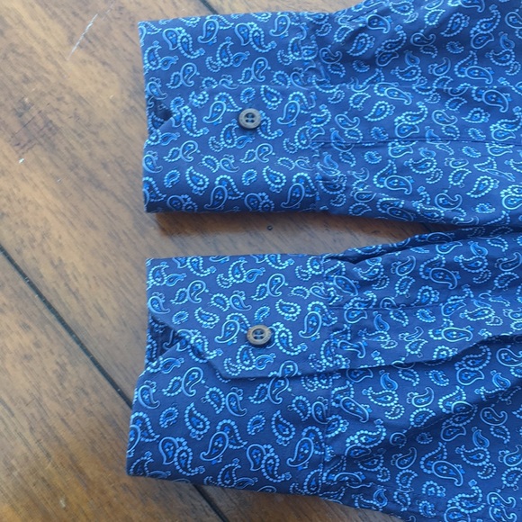 ETRO Men’s Paisley Shirt size 41 - Picture 8 of 8